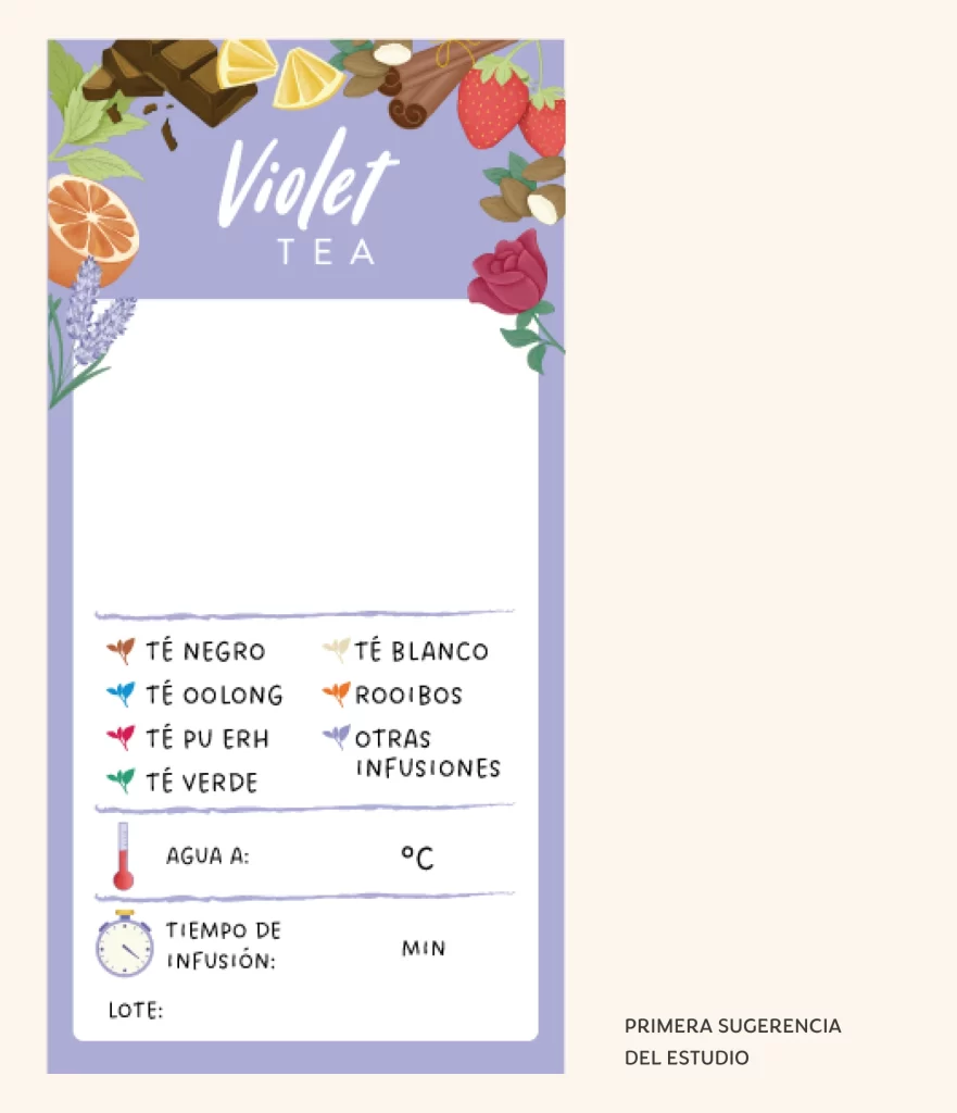 diseño etiqueta propuesta