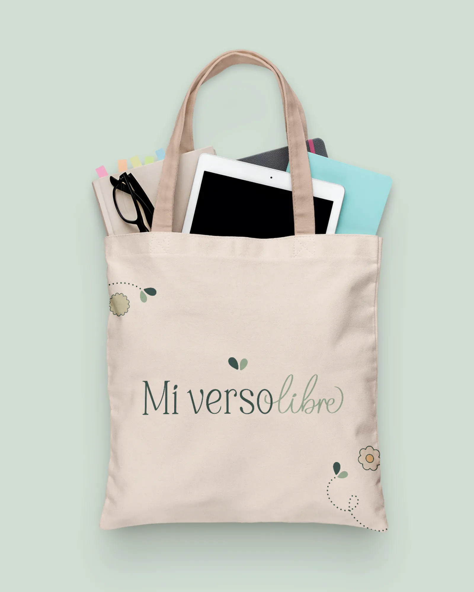 marca con lettering